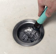 clogged dishwasher